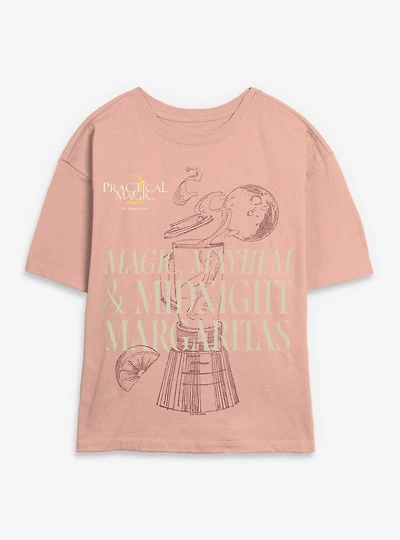 Practical Magic 2 Mayhem Midnight Margaritas Womens Skimmer T-Shirt