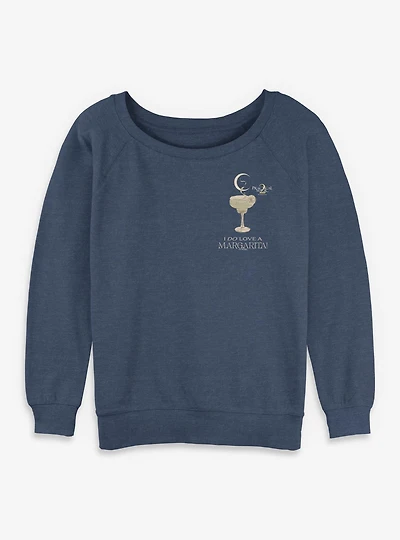 Practical Magic 2 I Do Love A Margarita Womens Slouchy Sweatshirt