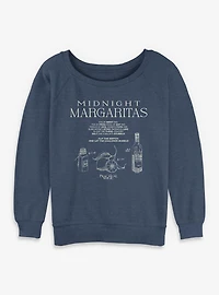 Practical Magic Midnight Margaritas Womens Slouchy Sweatshirt