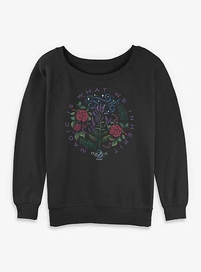 Practical Magic 2 Inherit Womens Slouchy Sweatshirt