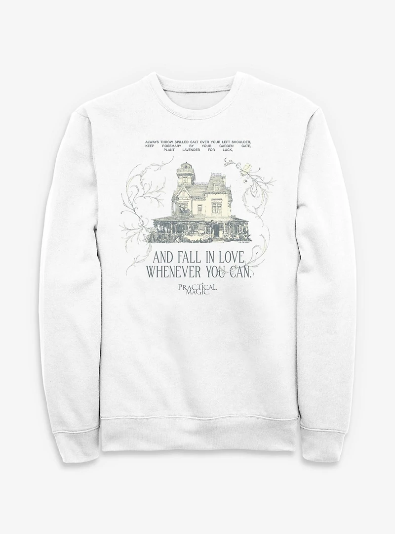 Practical Magic Fall Love Whenever You Can Sweatshirt