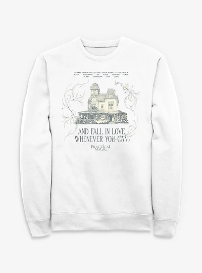 Practical Magic Fall Love Whenever You Can Sweatshirt
