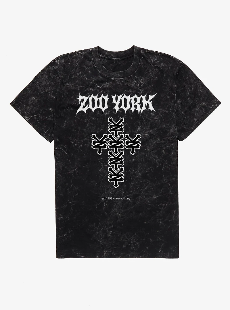 Zoo York ZY Icon Cross Mineral Wash T-Shirt