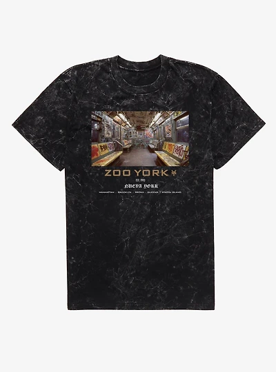 Zoo York Inside Train Mineral Wash T-Shirt