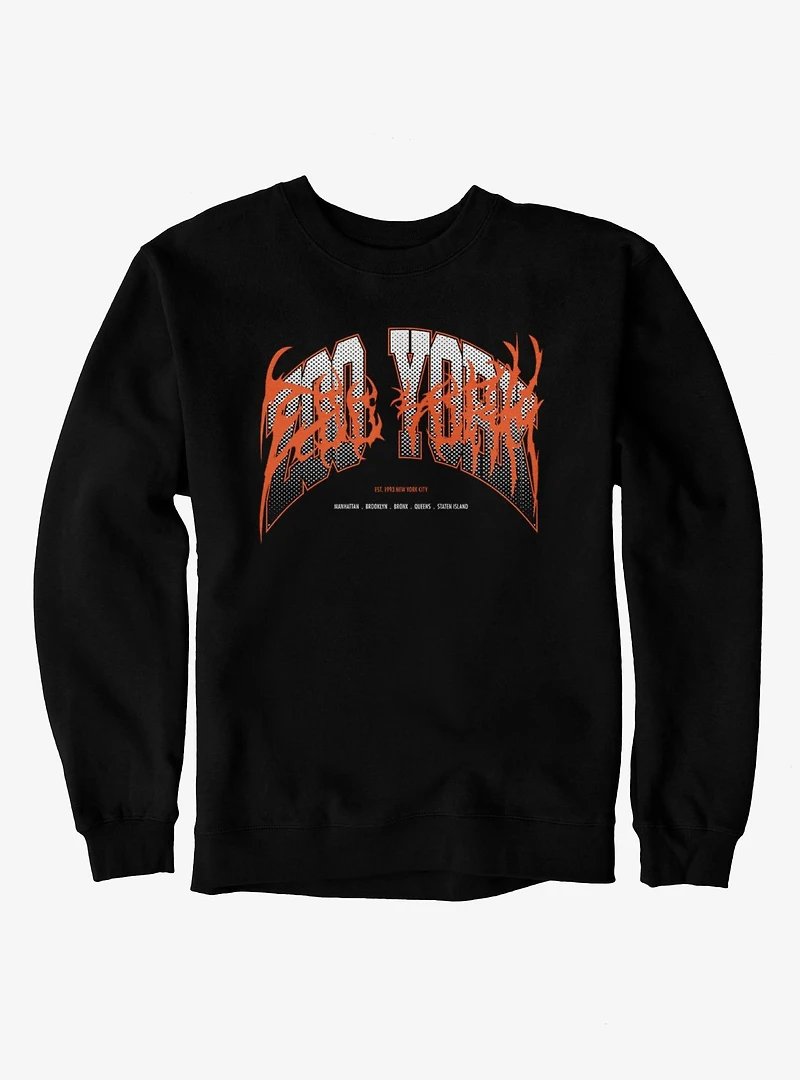 Zoo York Orange Metal Sweatshirt