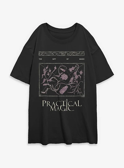 Practical Magic The Gift Of Womens Oversized T-Shirt