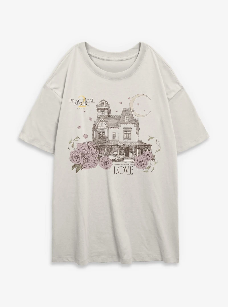 Practical Magic 2 House Womens Oversized T-Shirt