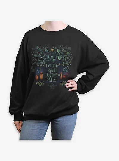Practical Magic 2 Let The Spell Begin To Mix Womens Oversized Sweatshirt