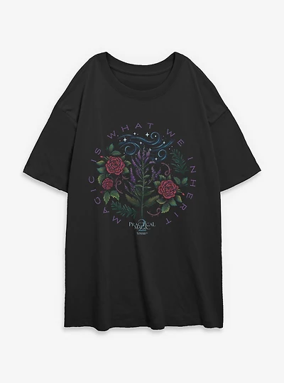 Practical Magic 2 Inherit Womens Oversized T-Shirt