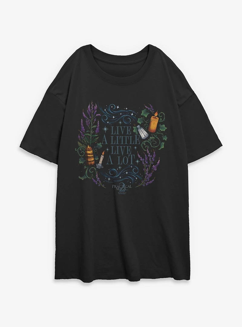 Practical Magic 2 Live Little Lot Womens Oversized T-Shirt
