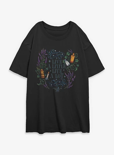 Practical Magic 2 Live Little Lot Womens Oversized T-Shirt