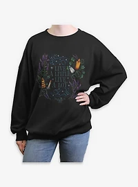 Practical Magic 2 Live Little Lot Womens Oversized Sweatshirt