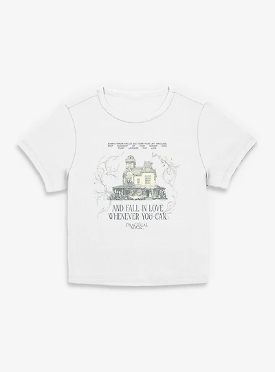 Practical Magic Fall Love Whenever You Can Womens Baby T-Shirt