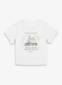 Practical Magic Fall Love Whenever You Can Womens Baby T-Shirt