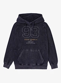 Zoo York 93 Outline Mineral Wash Hoodie