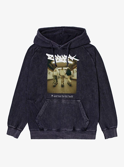 Zoo York Underground Skate Photo Mineral Wash Hoodie