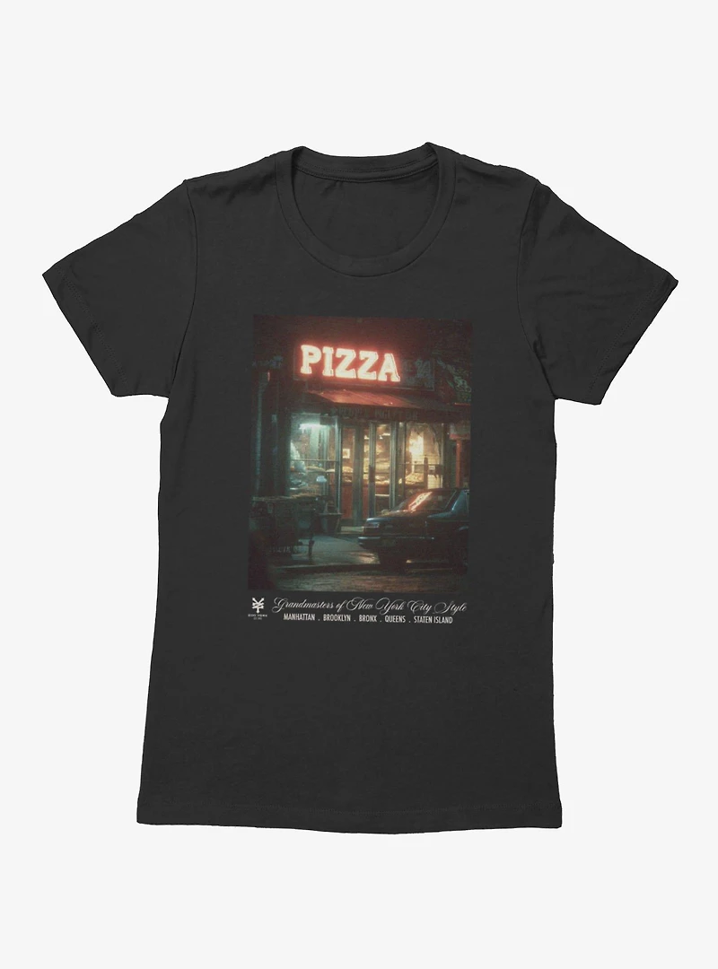 Zoo York Pizza At Night Womens T-Shirt