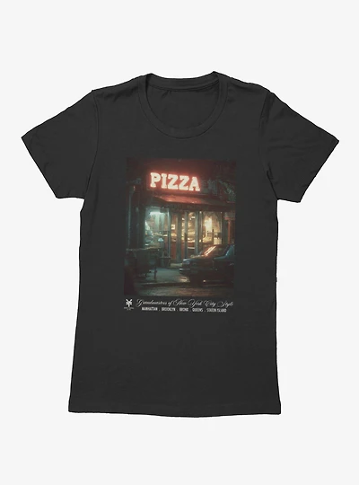 Zoo York Pizza At Night Womens T-Shirt
