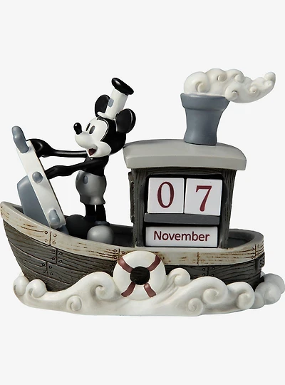 Precious Moments Disney Mickey Steamboat Calendar