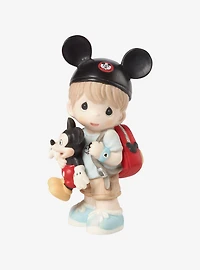 Precious Moments Disney Boy Fan Figurine