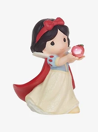 Precious Moments Disney Snow White w Glass Apple Figurine