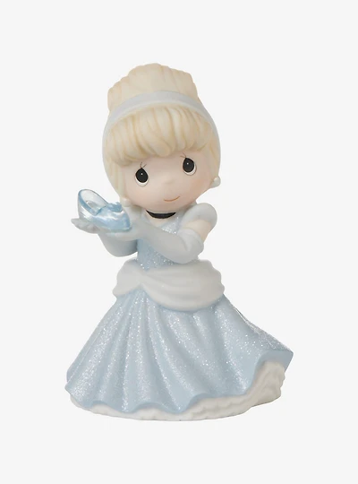 Precious Moments Disney Cinderella w Glass Slipper Figurine
