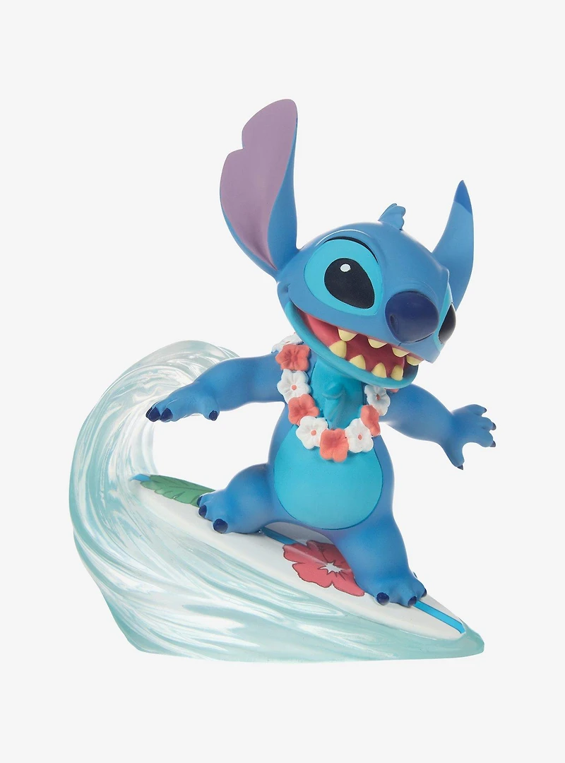 Precious Moments Disney Stitch Surfing Figurine