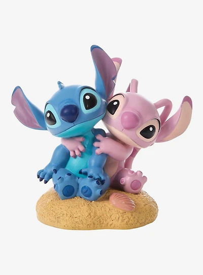 Precious Moments Disney Stitch and Angel Love Figurine