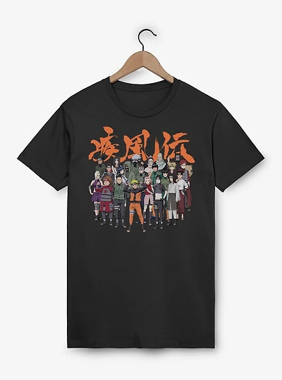 Naruto Shippuden Character Group T-Shirt