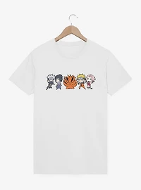 Naruto Shippuden Chibi Group T-Shirt