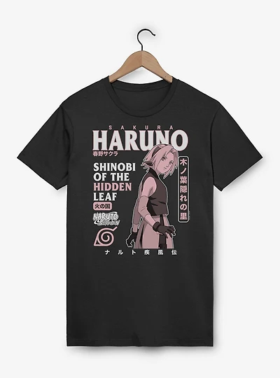 Naruto Shippuden Sakura Haruno Shinobi Of The Hidden Leaf T-Shirt