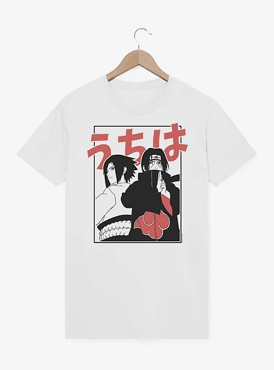 Naruto Shippuden Itachi & Sasuke Uchiha Pose T-Shirt