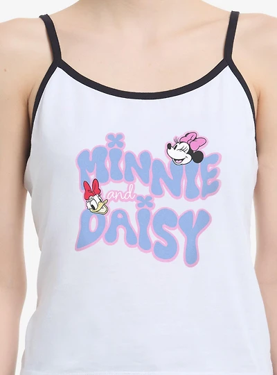 Disney Minnie Mouse And Daisy Groovy Text Womens Cami