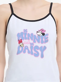 Disney Minnie Mouse And Daisy Groovy Text Womens Cami