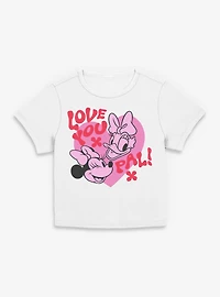 Disney Minnie Mouse & Daisy Duck Love Your Pal Women Baby T-Shirt