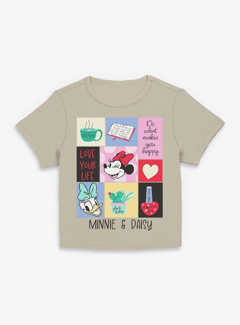 Disney Minnie Mouse & Daisy Love Your Life Women Baby T-Shirt