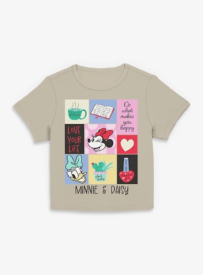 Disney Minnie Mouse & Daisy Love Your Life Women Baby T-Shirt