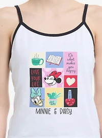 Disney Minnie Mouse & Daisy Love Your Life Womens Cami