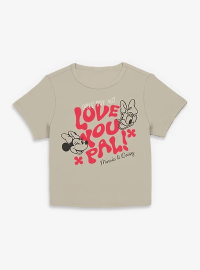Disney Minnie Mouse & Daisy Girls Day Out Love You Pal Women Baby T-Shirt