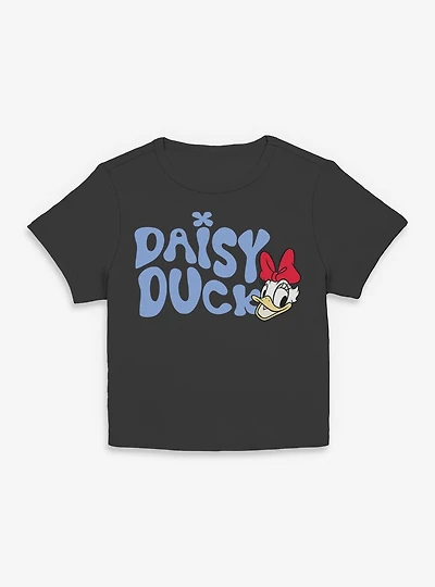 Disney Minnie Mouse Daisy Duck Groovy Women Baby T-Shirt