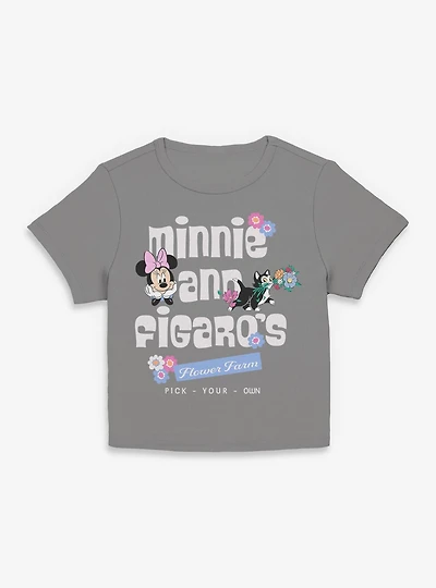 Disney Minnie Mouse And Figaro's Flower Farm Women Baby T-Shirt