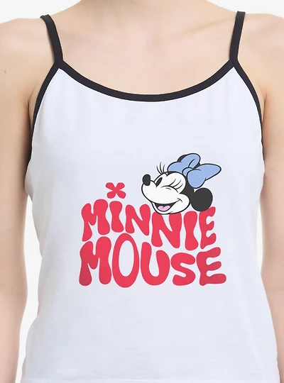 Disney Minnie Mouse Groovy Wink Womens Cami