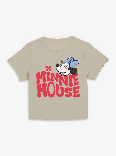 Disney Minnie Mouse Groovy Wink Women Baby T-Shirt