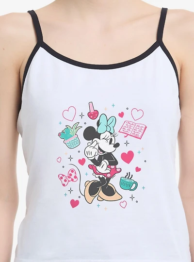 Disney Minnie Mouse Girlie Stuff Womens Cami