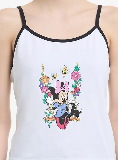 Disney Minnie Mouse And Figaro Swing Womens Cami