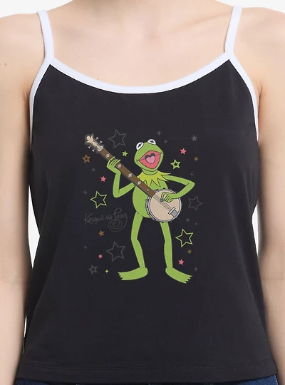 Disney The Muppets Kermit Frog With Stars Womens Cami