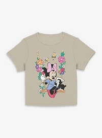 Disney Minnie Mouse And Figaro Swing Women Baby T-Shirt
