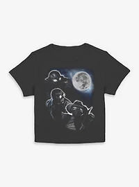 Marvel Spider-Man Noir Moon Collage Women Baby T-Shirt