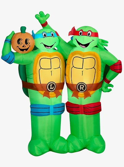 Teenage Mutant Ninja Turtles Leonardo and Raphael Scene Airblown