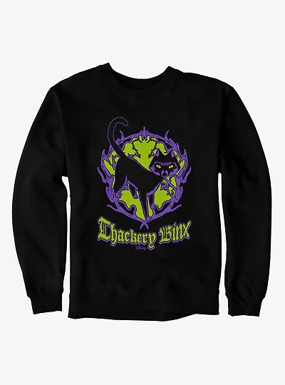 Disney Hocus Pocus Thackery Binx Black Cat Sweatshirt